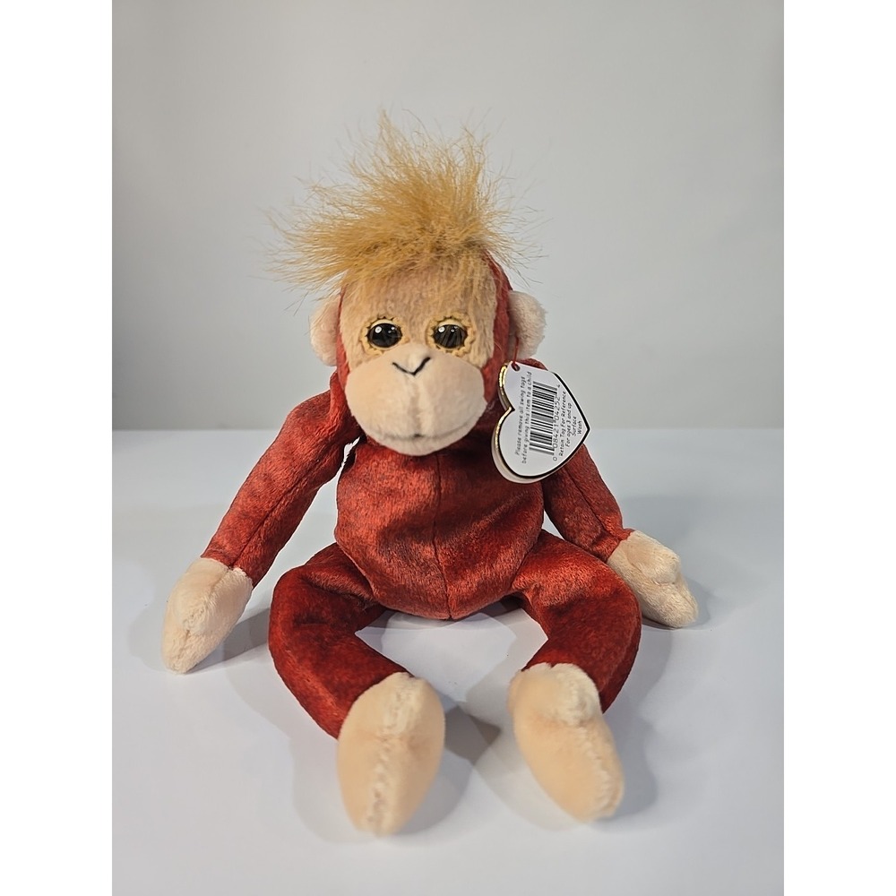Schweetheart Orangutan Beanie Baby 1999 EXCELLENT COND/TAG UPC 008421042524